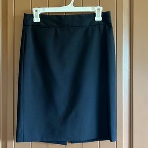 J crew black pencil skirt (2)